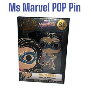 Ms Marvel POP Enamel Pin NWT